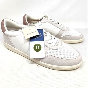 New Universal Thread Womens Sneakers Blush White Retro Court Style Size 11